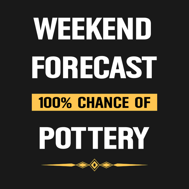 Weekend Forecast Pottery by Happy Life