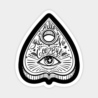 Ouija planchette Magnet