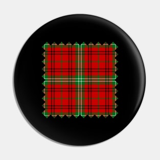 Clan Morrison Red Tartan Pin