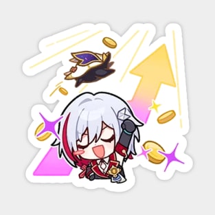 Honkai Star Rail Chibi Topaz Magnet