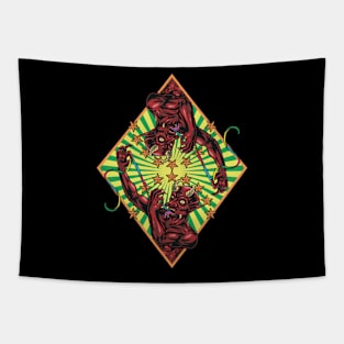 black magic diamond Tapestry