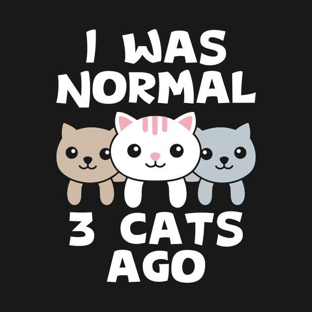 I Was Normal 3 Cats Ago I Was Normal 3 Cats Ago T Shirt