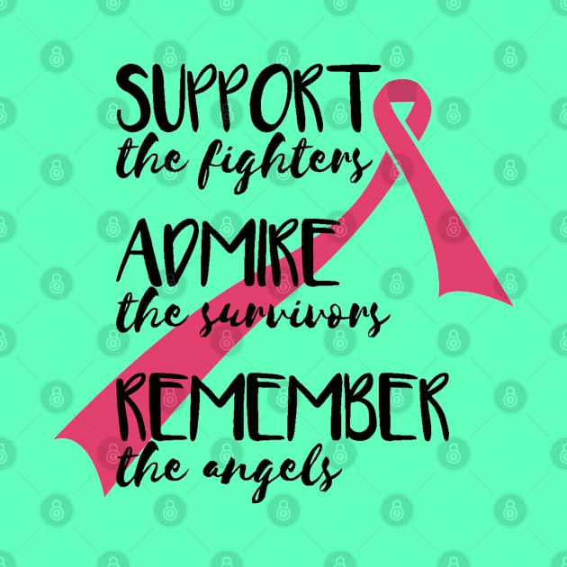 Support the Fighters, Admire the Survivors, Remember the Angels - Corona Virus Quotes by Artistic muss