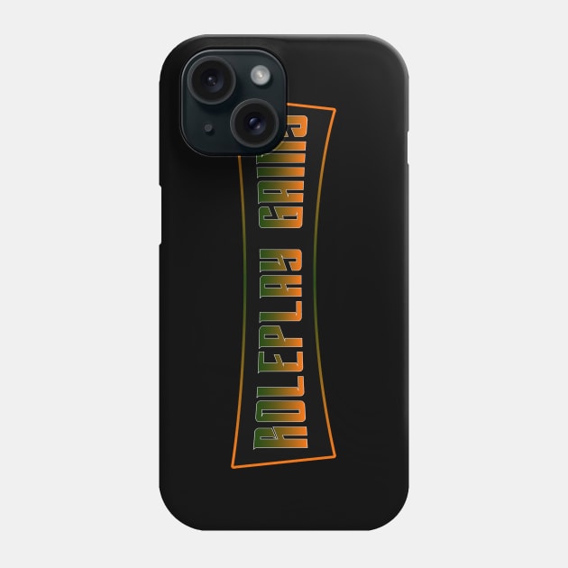 Roleplay Gains Dark Mode Phone Case by Roleplay Gains