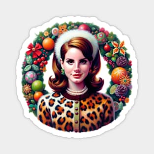 Lana Del Rey - Merry Christmas Baby Magnet