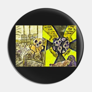 Against Nuclear Power No. 3 Pin