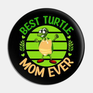 Turtle Mom Pin