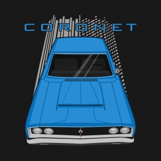 Dodge Coronet 1968 - blue T-Shirt