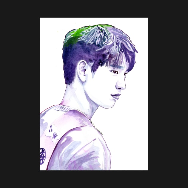 KPOP GOT7 Park Jinyoung (Junior) by NiamhYoungArt