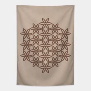 Unity Zen Flowers 2 Tapestry