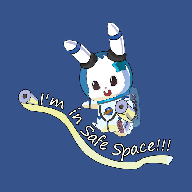 Disover Bunny Girl in Safe Space - Bunny - T-Shirt