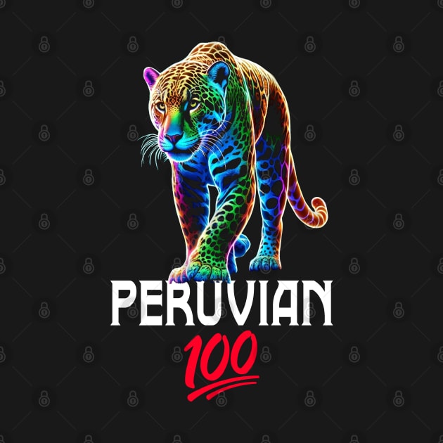 Peruvian Pride Jaguar Mountain 100% Peru Roots by Sambastyles