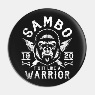 SAMBO - FIGHT LIKE A WARRIOR Pin