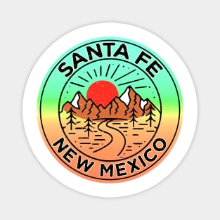 Santa Fe Ski New Mexico Skiing Basin Magnet