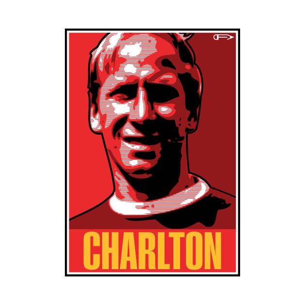 Charlton - MUFC by David Foy Art