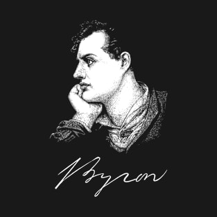 Lord Byron, English poet, Portrait T-Shirt