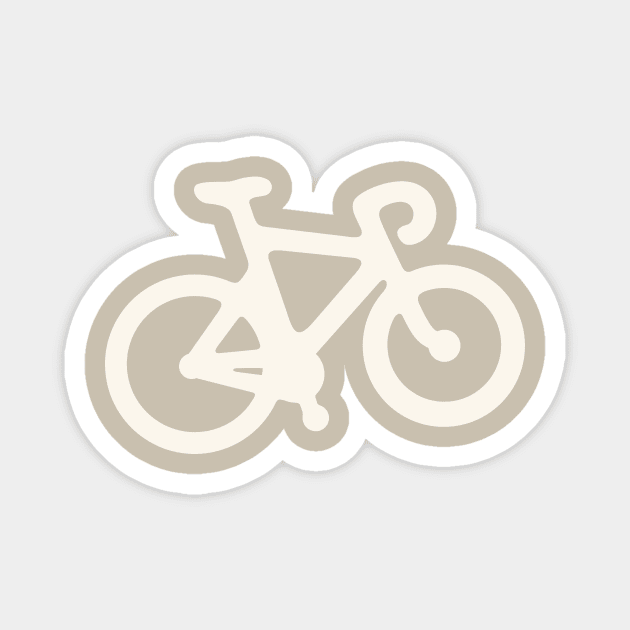 Muddy Simple Bike Magnet by XOOXOO