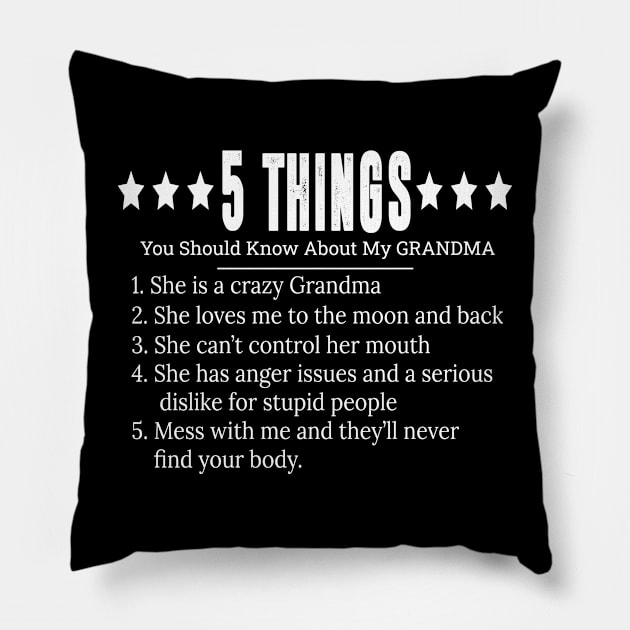 5 things you should know about grandma Pillow by bsn