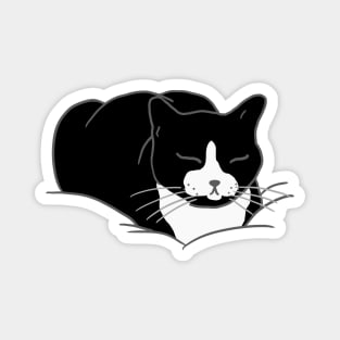 Loaf of Cat - Tuxedo Magnet