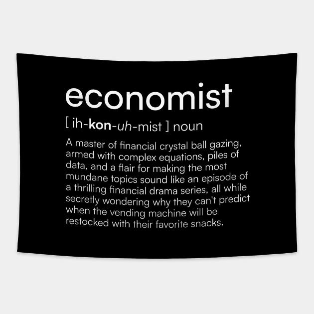 Economist definition Tapestry by Merchgard