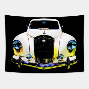 Wolseley 15/50 1950s British classic car high contrast Tapestry