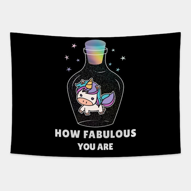 How Fabulous you are Tapestry by BigtoFitmum27