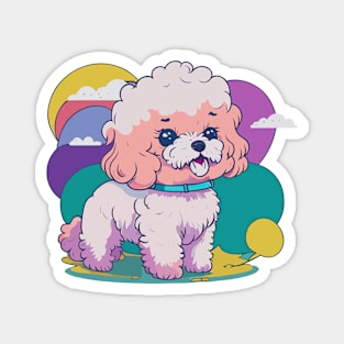 Bichon Frisé Portrait Magnet