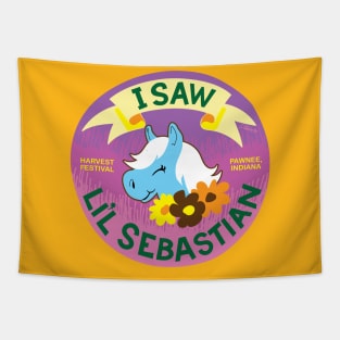 I SAW LIL SEBASTIAN Tapestry