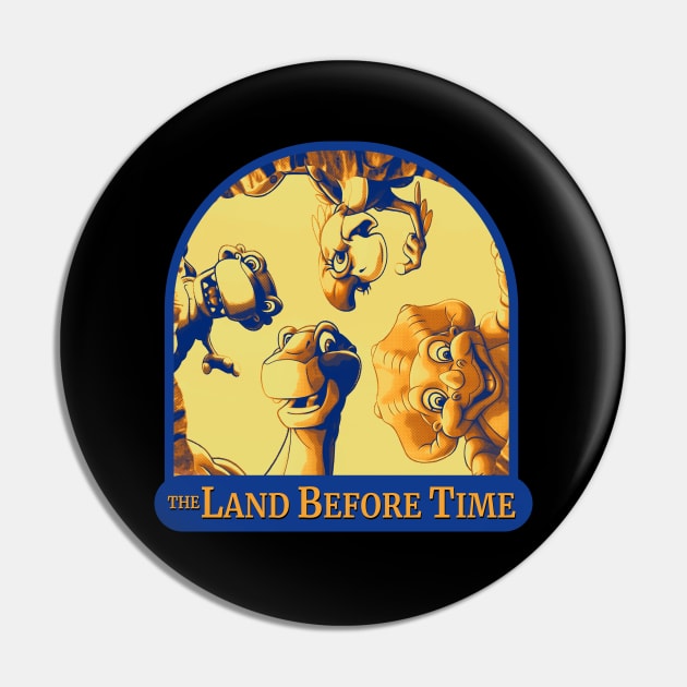 land before time family retro Pin by Thermul Bidean