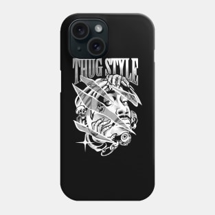 Thug Style B&W Phone Case