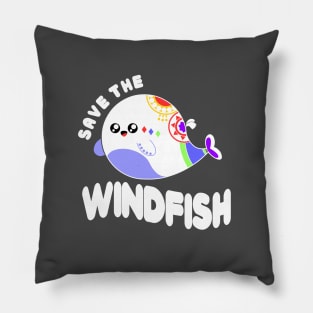 Save the Windfish Pillow