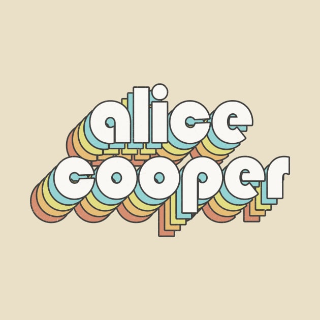 Retro Alice Cooper by Bhan Studio