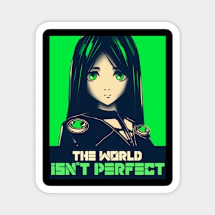 Anime - The world isn't perfect Magnet