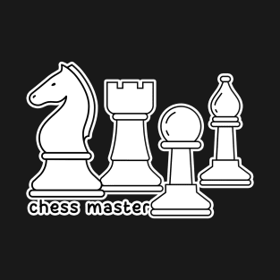 Chess Pieces Chess Master T-Shirt