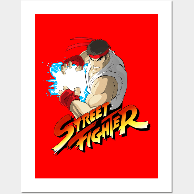 Ryu street fighter - Street Fighter - Posters and Art Prints