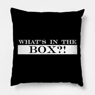 whats in the box Pillow