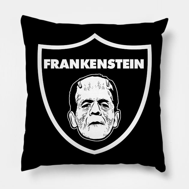 Classic Horror Movies Raid Monster 3 Pillow by buby87