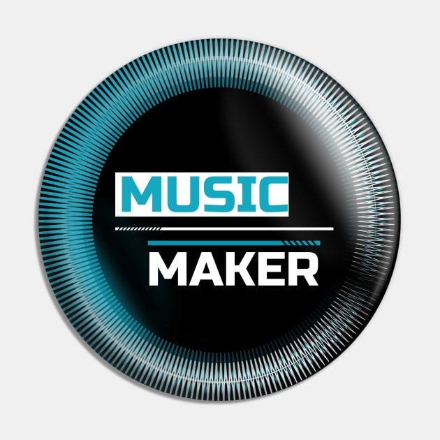 Music Maker, Beatmaker Pin by ILT87