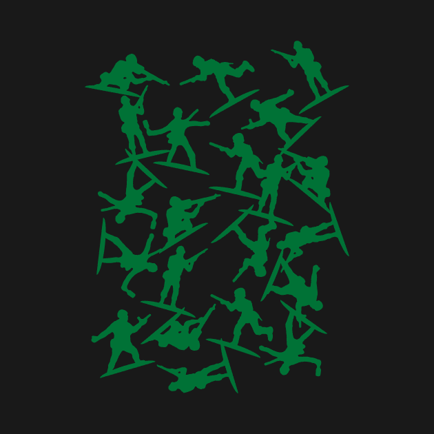 Green Plastic Soldiers by GloopTrekker