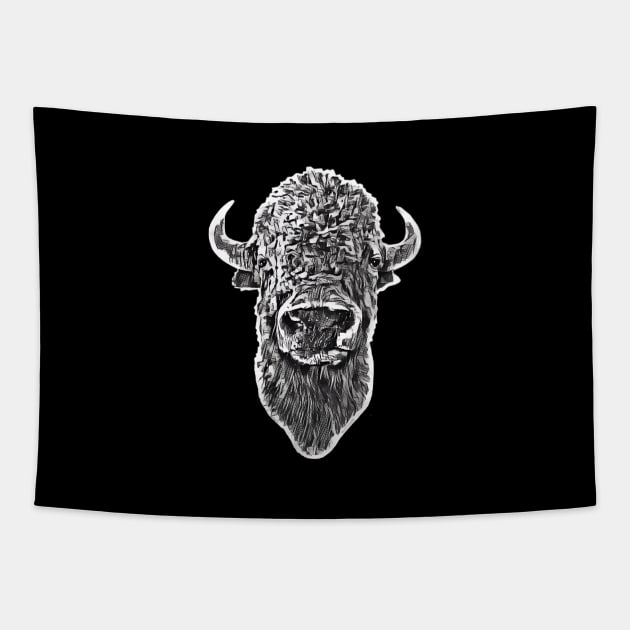 “Billy Bob” Buffalo Bills Mafia MsA2 Tapestry by MsAfromBK