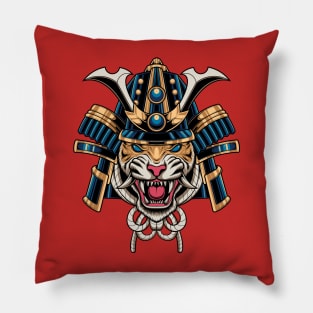 Tiger Samurai 02 Pillow