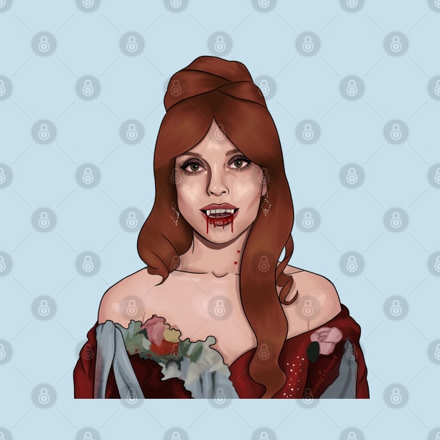 Fearless Vampire Sharon Tate by thelamehuman