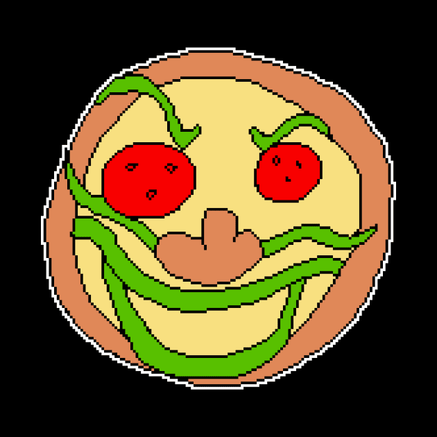 Pizza Face by RetroPixelWorld