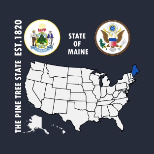 State of Maine T-Shirt