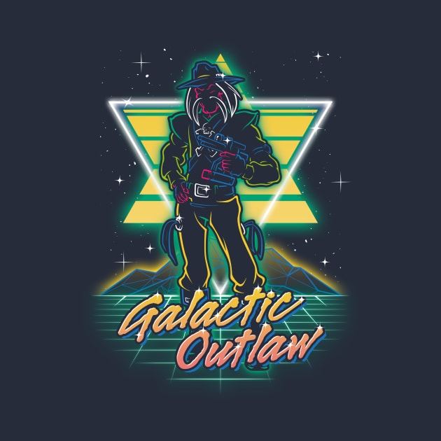 Retro Galactic Outlaw by Olipop