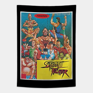 Street Fighter II - Korean Manga Crew Tapestry