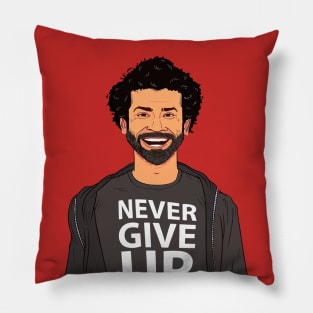 Mo never give up Pillow