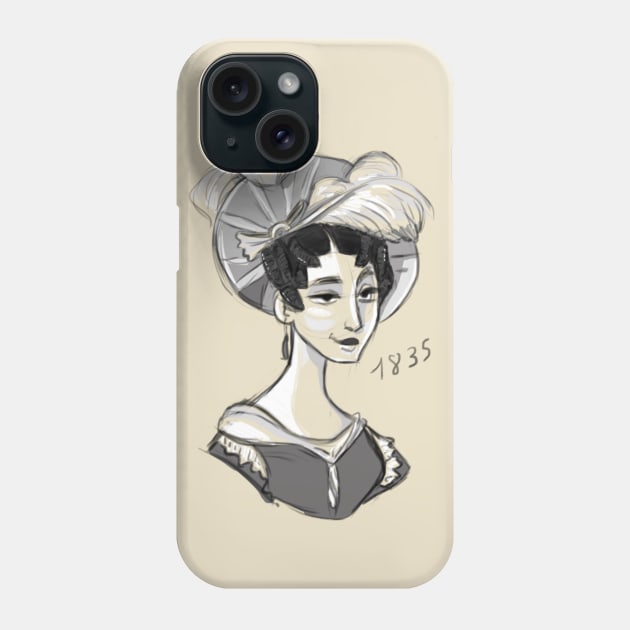 1835 Phone Case by Eterea