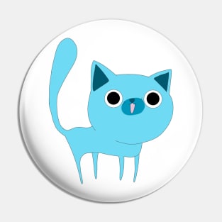 Blue Cat Pin