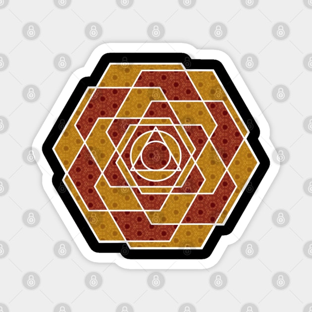 Sacred Geometry with Pattern Magnet by Cosmic Status